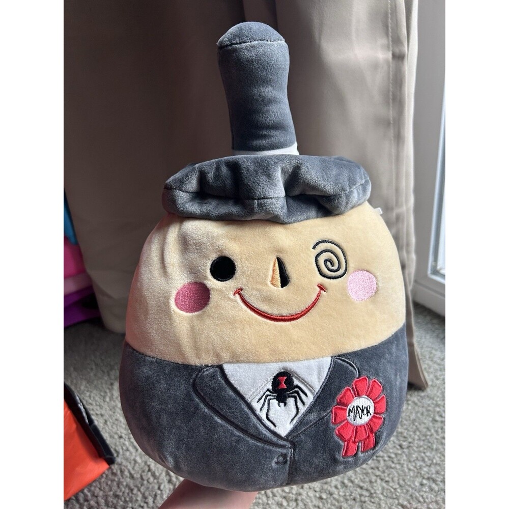 Squishmallow Tim Burton's 12" The Nightmare Before Christmas Mayor Ships Global!